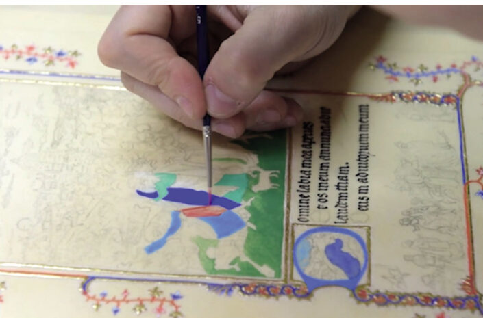 iluminando un facsímil